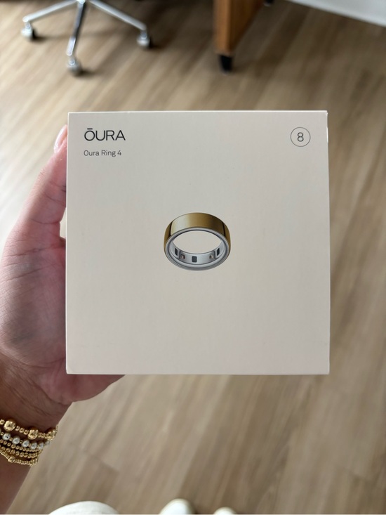 Oura Other - Oura Ring 4 Gold Finish Smart Ring (Size 8)
